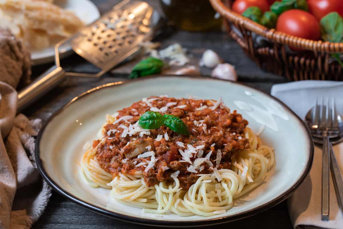 Meat sauce for spaghetti