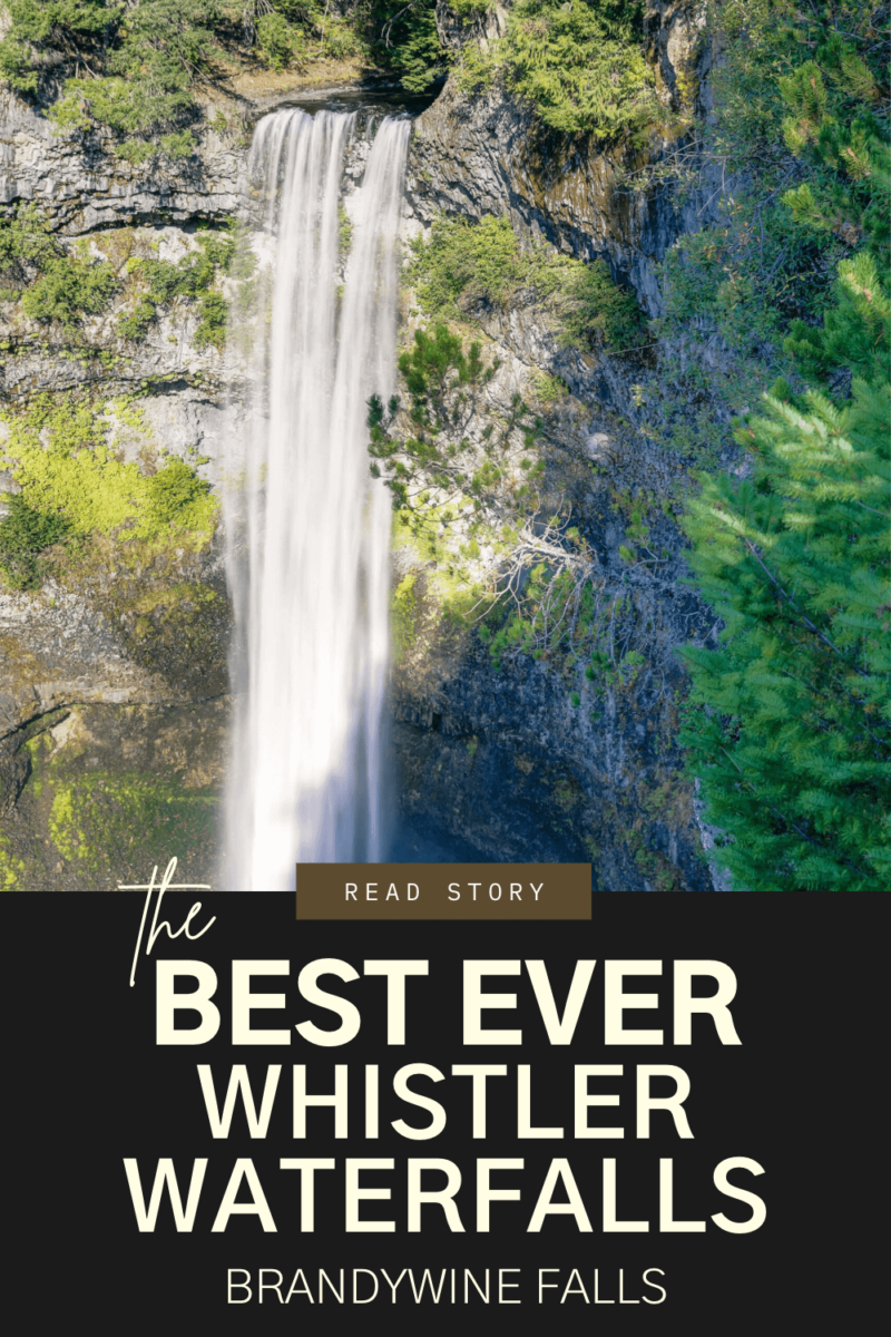 Brandywine Falls Provincial Park Beautiful Whistler Waterfalls